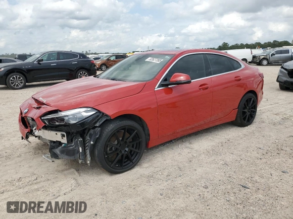 2021 BMW 2 Series 228i xDrive with VIN WBA73AK07M7H04248, listed as a Copart auction lot 52627395 with 25,407 mi miles and Clean Title. Bid and sale history available at carsss.com. Image 1.
