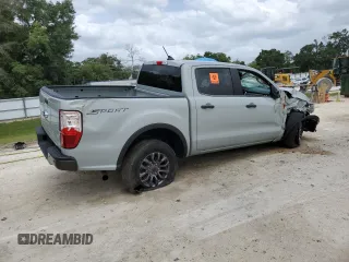 2021 Ford Ranger XL with VIN 1FTER4EH8MLD95941, listed as a Copart auction lot 59853865 with 36,809 mi miles and Non repairable. Bid and sale history available at DreamBid. Image 3.