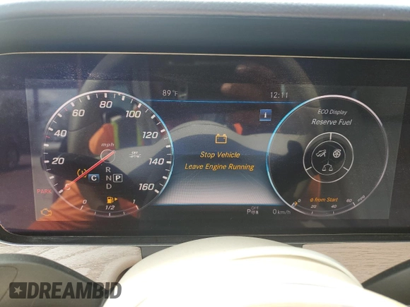 2019 Mercedes-Benz E 450 with VIN WDD1J6HB8KF077201, listed as a Copart auction lot 55440255 with Not Provided miles and Salvage Title. Bid and sale history available at DreamBid. Image 9.