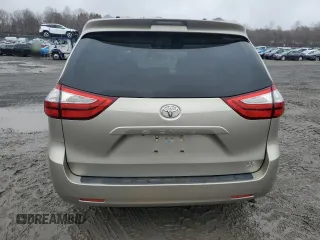 2017 Toyota Sienna LE with VIN 5TDJZ3DC8HS149992, listed as a Copart auction lot 51878725 with 90,299 mi miles and Salvage title. Bid and sale history available at DreamBid. Image 6.
