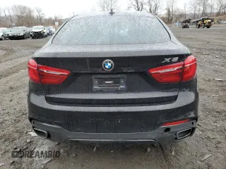 2017 BMW X6 xDrive35i with VIN 5UXKU2C31H0U29480, listed as a Copart auction lot 43853993 with 45,466 mi miles. Bid and sale history available at carsss.com. Image 6.
