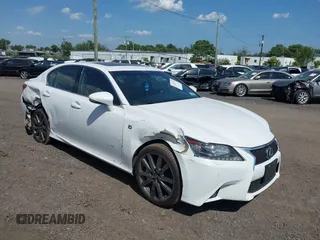2014 Lexus GS 350 with VIN JTHCE1BL4E5023639, listed as a IAAI auction lot 42552751 with 174,317 mi miles and . Bid and sale history available at DreamBid. Image 1.