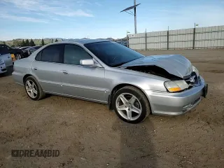 2003 Acura TL Type S w/Navigation System with VIN 19UUA569X3A074866, listed as a Copart auction lot 46319825 with 218,966 mi miles and Salvage Title. Bid and sale history available at carsss.com. Image 11.