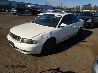 1999 Audi A4 с VIN WAUCB28D7XA286800, выставлен на аукционе Copart как лот 76074584 с пробегом 186 054 миль миль и Списание • Salvage title. История ставок и продаж доступна на DreamBid. Изображение 1.
