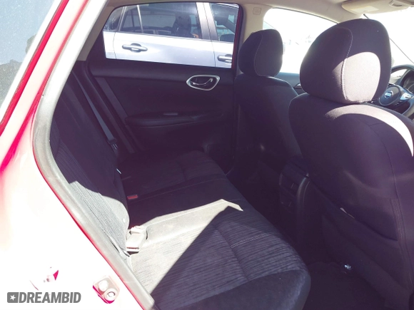 2017 Nissan Sentra SV with VIN 3N1AB7AP3HL650865, listed as a IAAI auction lot 41831102 with 89,252 mi miles. Bid and sale history available at carsss.com. Image 8.
