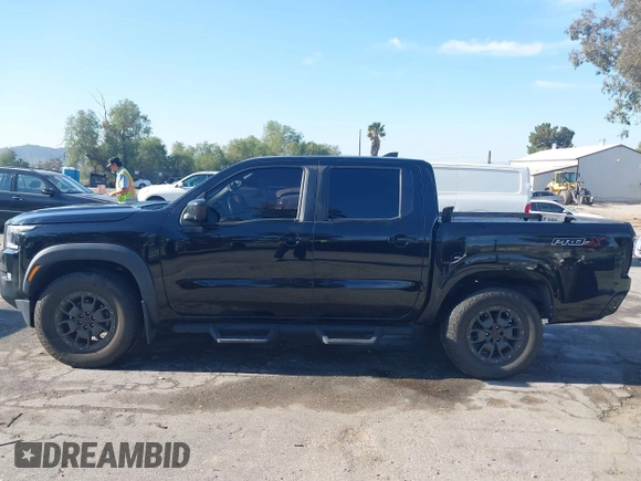 2023 Nissan Frontier Pro-X with VIN 1N6ED1EJ6PN619651, listed as a IAAI auction lot 41838415 with 69,819 mi miles and . Bid and sale history available at DreamBid. Image 15.