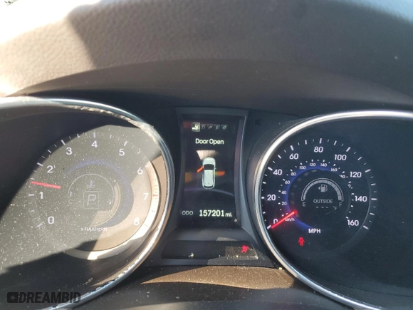 2016 Hyundai Santa Fe SE with VIN KM8SR4HF0GU137310, listed as a Copart auction lot 82870124 with 157,201 mi miles and Salvage Title. Bid and sale history available at carsss.com. Image 9.