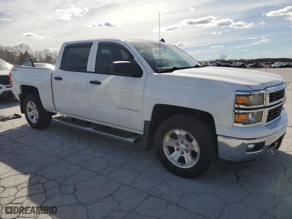 2014 Chevrolet Silverado 1500 LT with VIN 3GCUKREC9EG407305, listed as a Copart auction lot 49847195 with 173,515 mi miles and Salvage Title. Bid and sale history available at carsss.com. Image 4.