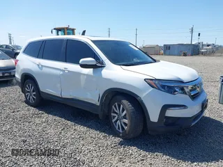 2020 Honda Pilot EX-L z VIN 5FNYF6H53LB028370, wystawiony jako IAAI lot #42077929 z przebiegiem 64 787 mil mil oraz . Historia ofert i sprzedaży dostępna na DreamBid. Obrazek 1.