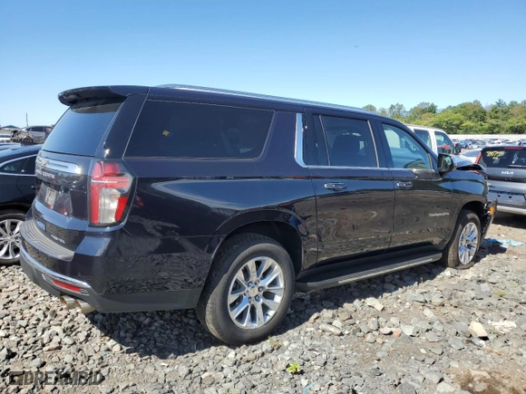 2023 Chevrolet Suburban Premier with VIN 1GNSCFKD7PR183199, listed as a Copart auction lot 68124113 with 23,971 mi miles. Bid and sale history available at carsss.com. Image 3.