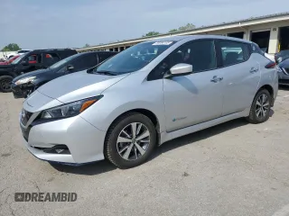 2019 Nissan LEAF SL Plus z VIN 1N4BZ1CP9KC320888, wystawiony jako Copart lot #55080105 z przebiegiem 66 986 mil mil oraz Szkoda całkowita • Salvage title. Historia ofert i sprzedaży dostępna na DreamBid. Obrazek 1.