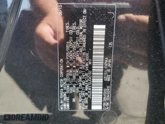2013 Scion xB z VIN JTLZE4FE1DJ042183, wystawiony jako Copart lot #54537095 z przebiegiem 157 655 mil mil oraz Szkoda całkowita • Salvage title. Historia ofert i sprzedaży dostępna na DreamBid. Obrazek 13.