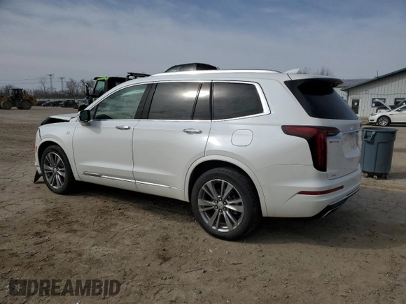 2022 Cadillac XT6 Premium Luxury with VIN 1GYKPFRS1NZ149557, listed as a Copart auction lot 49612165 with 31,425 mi miles and Salvage Title. Bid and sale history available at carsss.com. Image 2.
