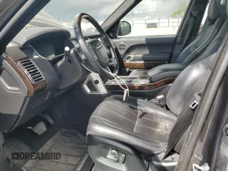 2016 Land Rover Range Rover HSE with VIN SALGS2KF8GA305278, listed as a Copart auction lot 56180355 with 128,205 mi miles and Clean title. Bid and sale history available at DreamBid. Image 7.