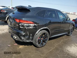 2020 Jaguar F-Pace SVR with VIN SADCZ2EE4LA660094, listed as a Copart auction lot 71012314 with 34,454 mi miles and Salvage Title. Bid and sale history available at DreamBid. Image 3.