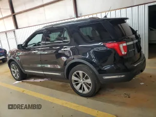 2018 Ford Explorer Limited with VIN 1FM5K8F81JGB67127, listed as a Copart auction lot 65184885 with 156,381 mi miles and Clean title. Bid and sale history available at DreamBid. Image 2.