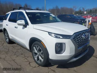 2021 Hyundai Palisade SEL with VIN KM8R4DHE1MU233110, listed as a IAAI auction lot 41790936 with NaN miles. Bid and sale history available at carsss.com. Image 1.