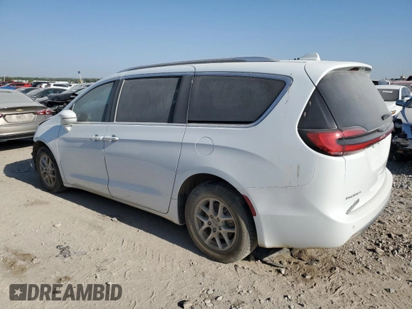 2021 Chrysler Pacifica Touring L with VIN 2C4RC1BG2MR574402, listed as a Copart auction lot 88883045 with Not provided miles and Salvage title. Bid and sale history available at DreamBid. Image 2.