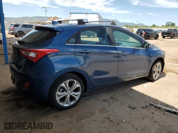 2014 Hyundai Elantra GT with VIN KMHD35LH6EU229835, listed as a Copart auction lot 69384284 with 17,714 mi miles and Salvage Title. Bid and sale history available at carsss.com. Image 3.