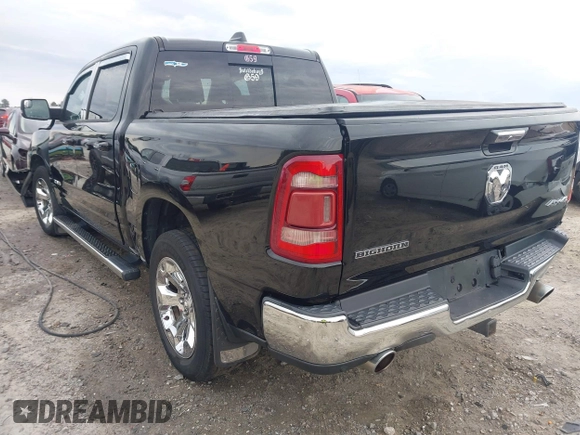 2019 Ram 1500 Big Horn/Lone Star with VIN 1C6SRFFT6KN569919, listed as a IAAI auction lot 41760605 with 181,105 mi miles. Bid and sale history available at carsss.com. Image 3.