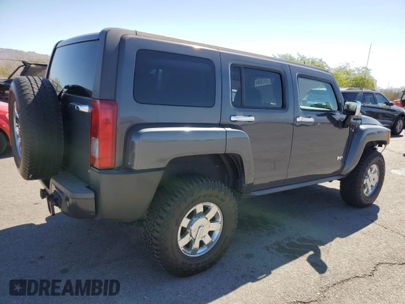 2008 Hummer H3 SUV with VIN 5GTEN13E888129999, listed as a Copart auction lot 69536884 with 119,059 mi miles and Salvage Title. Bid and sale history available at carsss.com. Image 3.