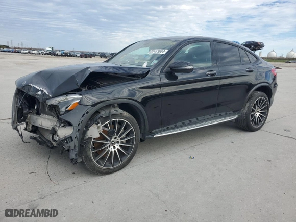 2018 Mercedes-Benz GLC with VIN WDC0J4KB2JF400671, listed as a Copart auction lot 42845225 with 70,948 mi miles and Clean Title. Bid and sale history available at carsss.com. Image 1.