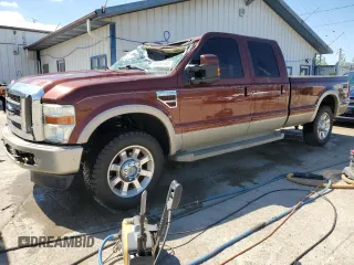 2008 Ford F-250 XL z VIN 1FTSW21R88ED64987, wystawiony jako Copart lot #56030705 z przebiegiem 149 351 mil mil oraz Szkoda całkowita • Salvage title. Historia ofert i sprzedaży dostępna na DreamBid. Obrazek 1.