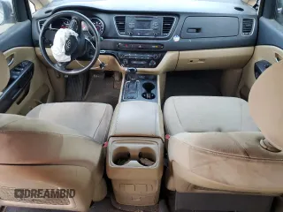 2015 Kia Sedona LX with VIN KNDMB5C1XF6040850, listed as a Copart auction lot 87858215 with 95,579 mi miles and Salvage Title. Bid and sale history available at DreamBid. Image 8.
