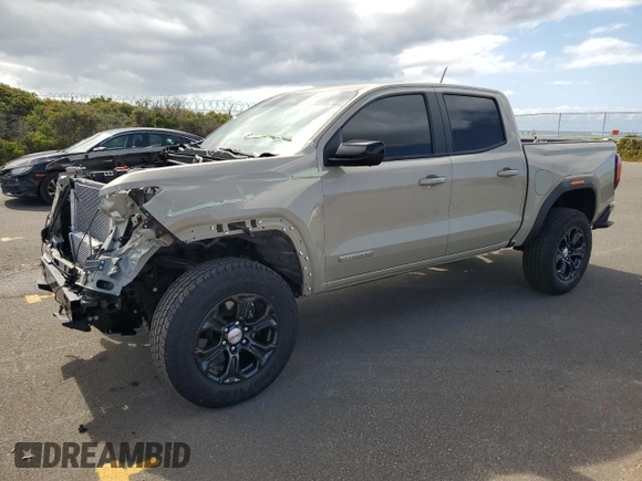 2023 GMC Canyon 2WD Elevation with VIN 1GTP5BEK0P1123596, listed as a Copart auction lot 61940244 with 8,269 mi miles and Salvage Title. Bid and sale history available at carsss.com. Image 1.