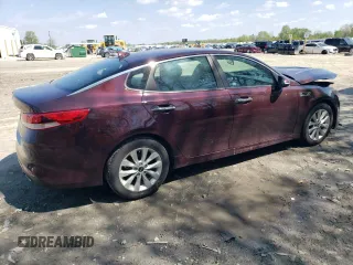 2017 Kia Optima LX with VIN 5XXGT4L31HG173247, listed as a Copart auction lot 55975235 with 169,580 mi miles and Clean Title. Bid and sale history available at carsss.com. Image 3.