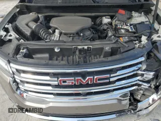 2022 GMC Acadia SLT with VIN 1GKKNMLS2NZ109694, listed as a Copart auction lot 69944824 with 19,606 mi miles and Salvage Title. Bid and sale history available at carsss.com. Image 12.