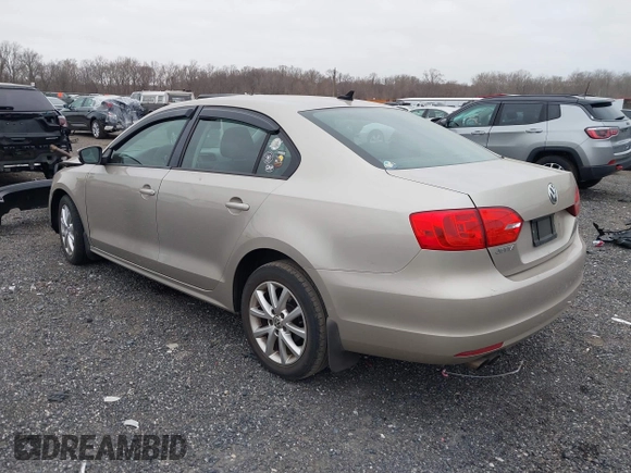 2012 Volkswagen Jetta Sedan SE w/Convenience PZEV with VIN 3VWDP7AJ9CM116616, listed as a IAAI auction lot 41782908 with 74,395 mi miles. Bid and sale history available at carsss.com. Image 3.
