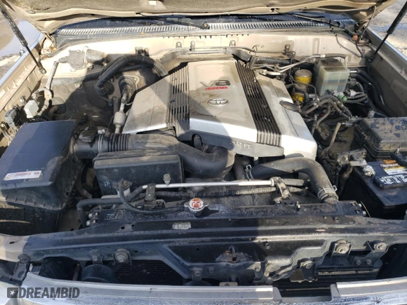 2005 Toyota Land Cruiser with VIN JTEHT05J252070540, listed as a Copart auction lot 87591475 with 291,840 mi miles and Salvage Title. Bid and sale history available at carsss.com. Image 12.