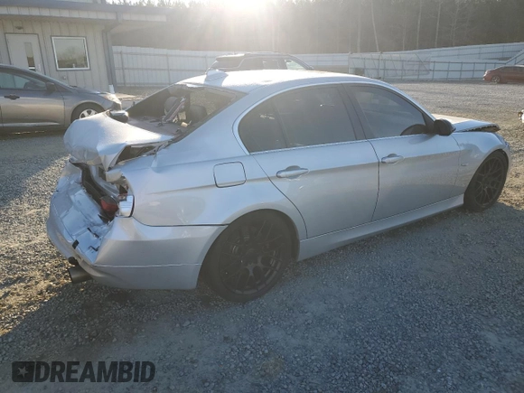 2008 BMW 3 Series 335i with VIN WBAVB73588VH23738, listed as a Copart auction lot 89168345 with 203,469 mi miles and Salvage title. Bid and sale history available at DreamBid. Image 3.