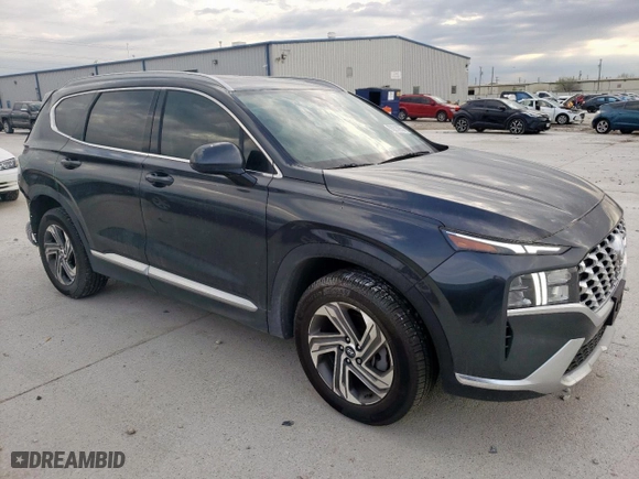 2022 Hyundai Santa Fe SEL with VIN 5NMS24AJ8NH408299, listed as a Copart auction lot 50214955 with 28,459 mi miles and Salvage Title. Bid and sale history available at carsss.com. Image 4.