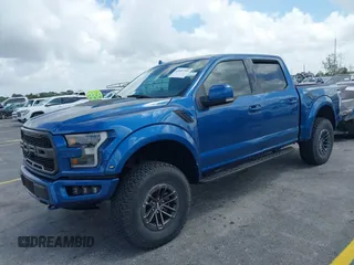 2019 Ford F-150 Raptor with VIN 1FTFW1RG7KFC85441, listed as a IAAI auction lot 41957705 with 16,400 mi miles. Bid and sale history available at carsss.com. Image 18.
