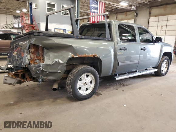 2011 Chevrolet Silverado 1500 LT with VIN 3GCPKSE33BG269065, listed as a Copart auction lot 50727245 with 91,338 mi miles and Salvage Title. Bid and sale history available at DreamBid. Image 3.