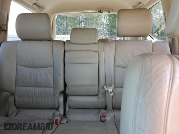 2008 Lexus GX 470 z VIN JTJBT20X380157670, wystawiony jako Copart lot #60814315 z przebiegiem 239 030 mil mil oraz Szkoda całkowita • Salvage title. Historia ofert i sprzedaży dostępna na DreamBid. Obrazek 10.
