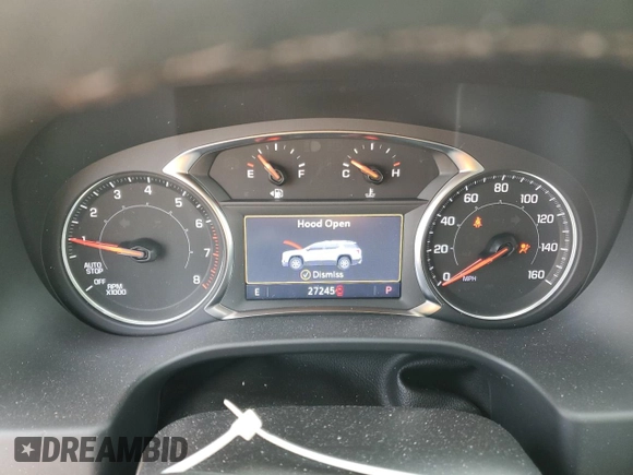 2023 GMC Acadia SLT with VIN 1GKKNML4XPZ115277, listed as a Copart auction lot 42260415 with 27,245 mi miles and Salvage Title. Bid and sale history available at DreamBid. Image 9.