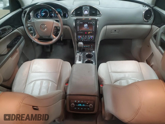 2017 Buick Enclave Leather with VIN 5GAKRBKD6HJ118829, listed as a Copart auction lot 54371765 with 77,822 mi miles and Clean Title. Bid and sale history available at DreamBid. Image 8.
