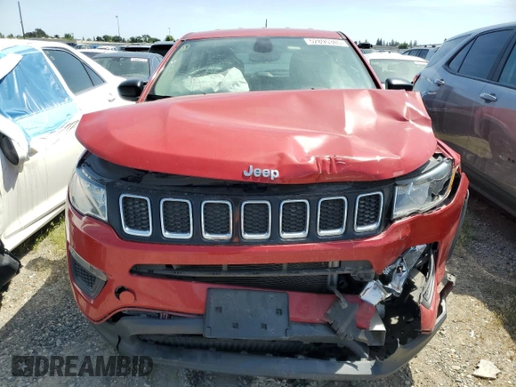 2021 Jeep Compass Sport с VIN 3C4NJCAB8MT526695, выставлен на аукционе Copart как лот 52895385 с пробегом 108 234 миль миль и Списание • Salvage title. История ставок и продаж доступна на DreamBid. Изображение 5.