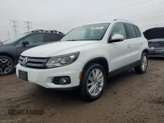 2016 Volkswagen Tiguan R-Line with VIN WVGBV7AX1GW543312, listed as a Copart auction lot 86631444 with 78,335 mi miles and Salvage Title. Bid and sale history available at DreamBid. Image 1.