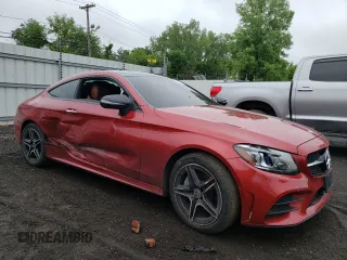 2020 Mercedes-Benz C 300 z VIN W1KWJ8EB4LF983921, wystawiony jako Copart lot #60436625 z przebiegiem 33 650 mil mil oraz Szkoda całkowita • Salvage title. Historia ofert i sprzedaży dostępna na DreamBid. Obrazek 4.