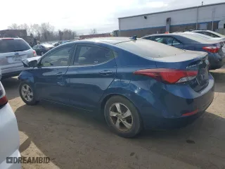 2015 Hyundai Elantra Limited with VIN KMHDH4AE2FU258352, listed as a Copart auction lot 47687265 with 138,322 mi miles and Clean Title. Bid and sale history available at carsss.com. Image 2.