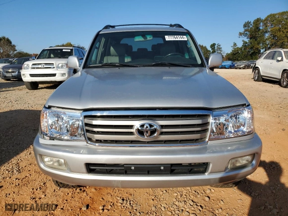 2006 Toyota Land Cruiser with VIN JTEHT05J662092364, listed as a Copart auction lot 77764144 with 0 mi miles and Salvage Title. Bid and sale history available at carsss.com. Image 5.