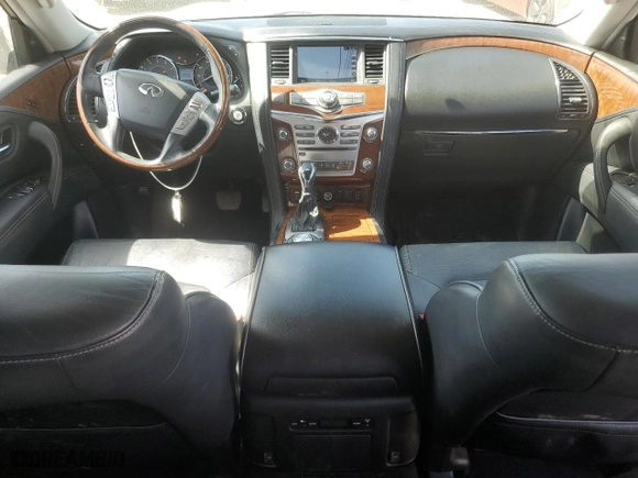 2019 Infiniti QX80 LIMITED with VIN JN8AZ2NE1K9226514, listed as a Copart auction lot 50056995 with 146,221 mi miles and Salvage Title. Bid and sale history available at carsss.com. Image 8.