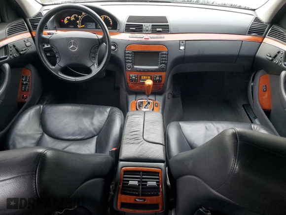 2006 Mercedes-Benz S 430 with VIN WDBNG83J56A480722, listed as a Copart auction lot 84189154 with 126,437 mi miles and Salvage Title. Bid and sale history available at carsss.com. Image 8.