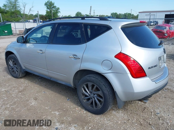 2007 Nissan Murano SL z VIN JN8AZ08T27W502156, wystawiony jako IAAI lot #42346261 z przebiegiem 140 730 mil mil oraz . Historia ofert i sprzedaży dostępna na DreamBid. Obrazek 3.