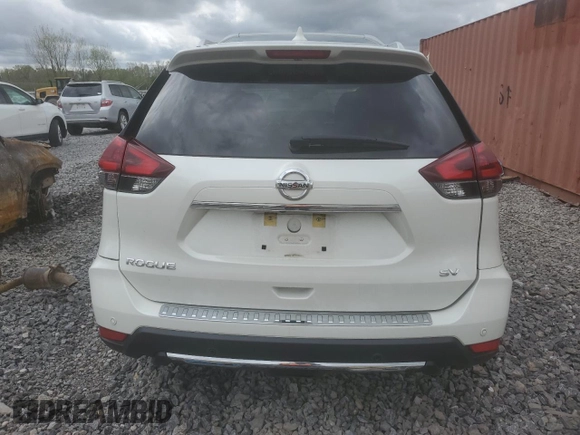 2020 Nissan Rogue SV with VIN KNMAT2MT8LP502942, listed as a Copart auction lot 51004715 with 115,553 mi miles and Salvage Title. Bid and sale history available at carsss.com. Image 6.