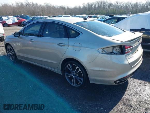 2017 Ford Fusion Titanium with VIN 3FA6P0K91HR309740, listed as a IAAI auction lot 41373824 with 95,499 mi miles and . Bid and sale history available at DreamBid. Image 3.